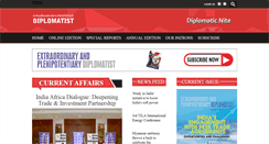 Desktop Screenshot of diplomatist.com